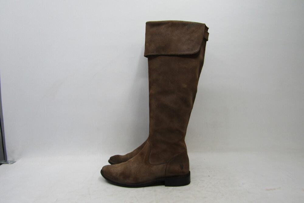 Frye Womens Size 8.5 B Brown Suede Knee High Fashion Boots